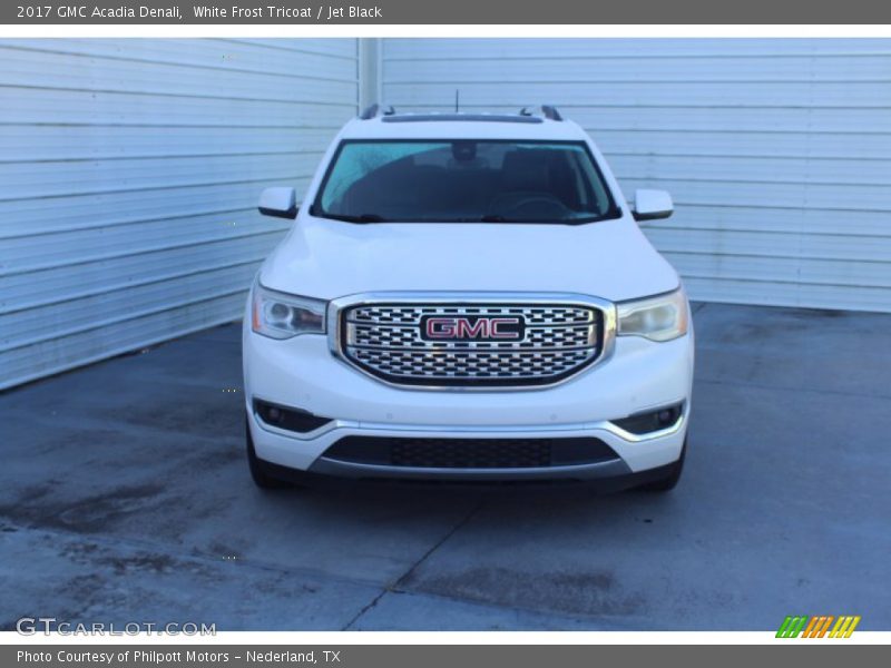 White Frost Tricoat / Jet Black 2017 GMC Acadia Denali