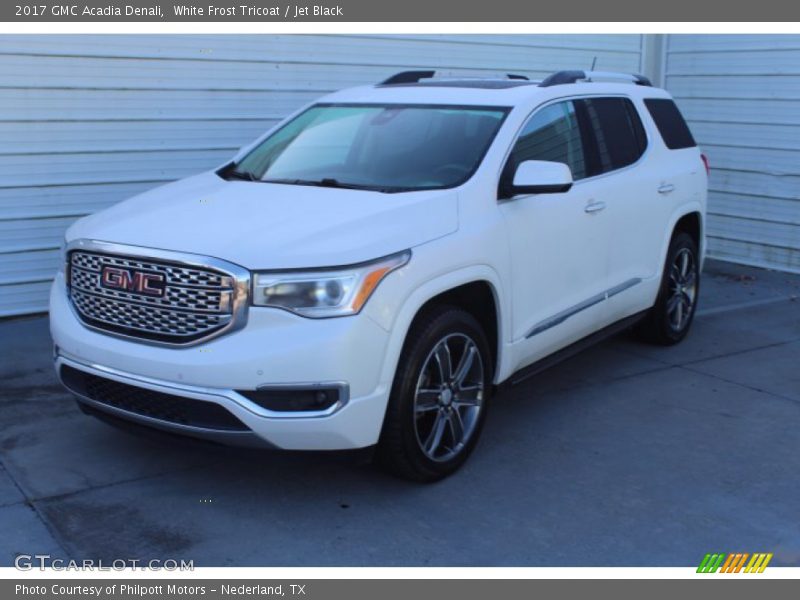 White Frost Tricoat / Jet Black 2017 GMC Acadia Denali