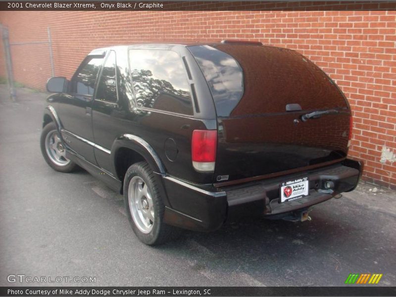 Onyx Black / Graphite 2001 Chevrolet Blazer Xtreme