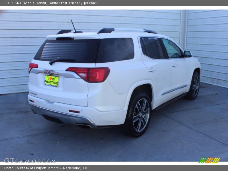 White Frost Tricoat / Jet Black 2017 GMC Acadia Denali