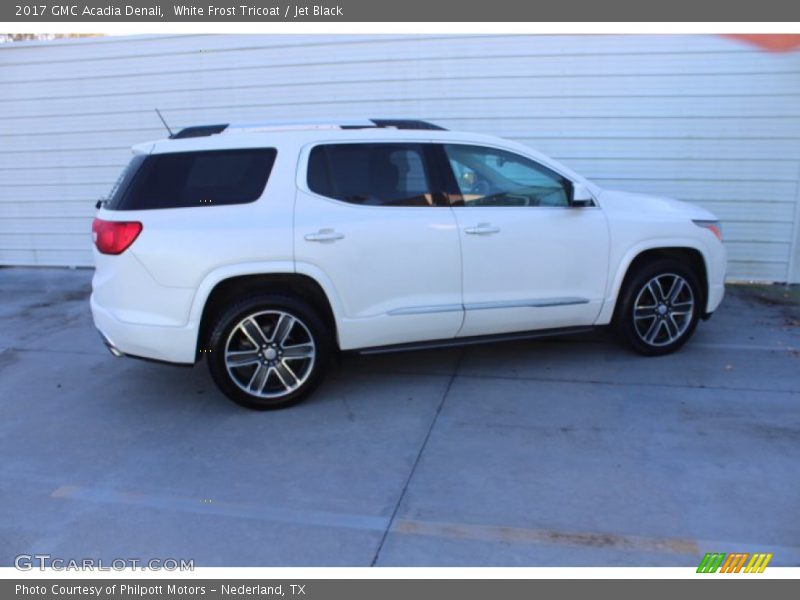 White Frost Tricoat / Jet Black 2017 GMC Acadia Denali