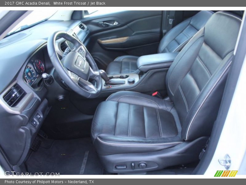 White Frost Tricoat / Jet Black 2017 GMC Acadia Denali