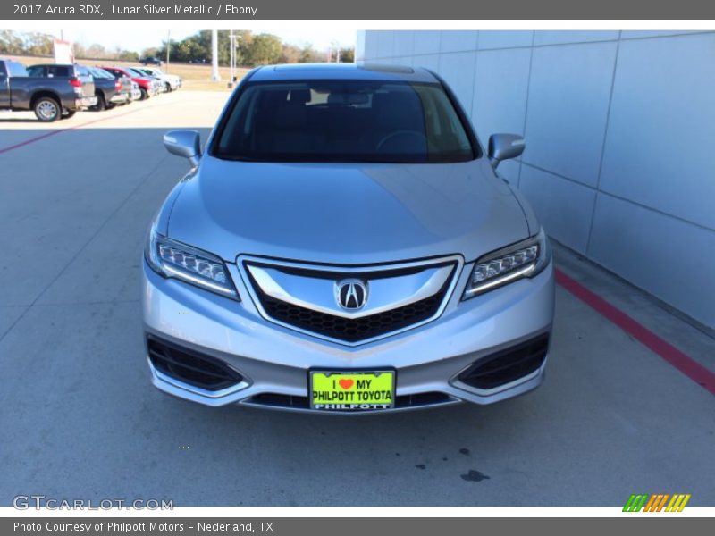 Lunar Silver Metallic / Ebony 2017 Acura RDX