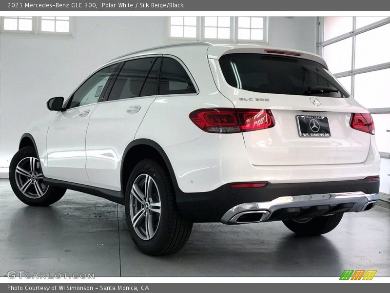 Polar White / Silk Beige/Black 2021 Mercedes-Benz GLC 300
