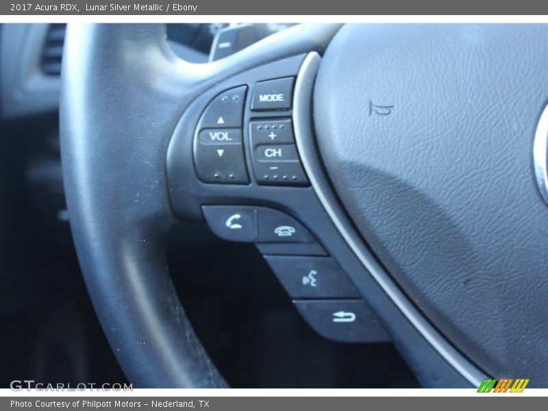 Lunar Silver Metallic / Ebony 2017 Acura RDX