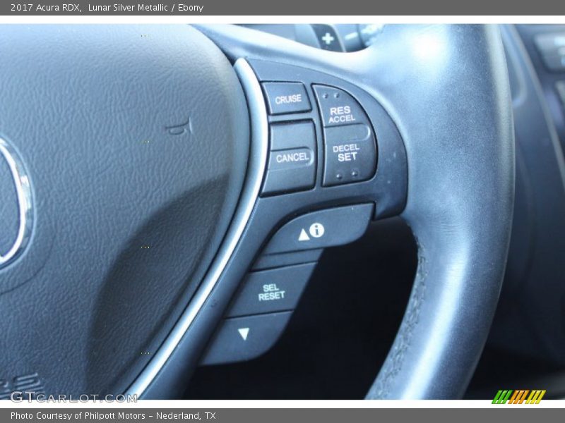 Lunar Silver Metallic / Ebony 2017 Acura RDX