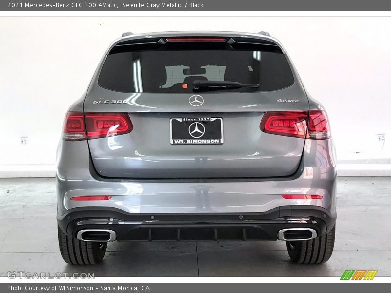 Selenite Gray Metallic / Black 2021 Mercedes-Benz GLC 300 4Matic