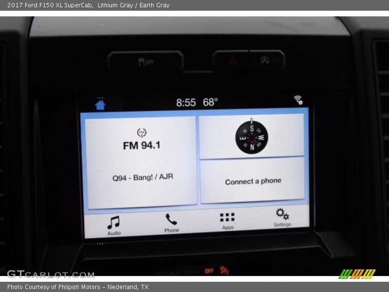 Lithium Gray / Earth Gray 2017 Ford F150 XL SuperCab