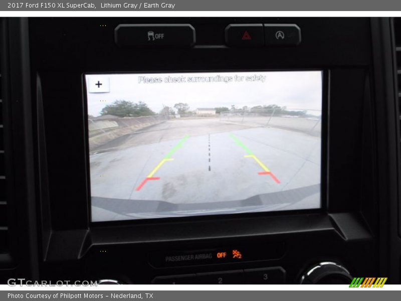 Lithium Gray / Earth Gray 2017 Ford F150 XL SuperCab