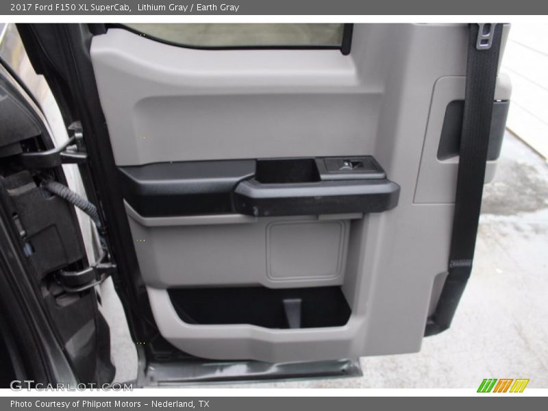 Lithium Gray / Earth Gray 2017 Ford F150 XL SuperCab