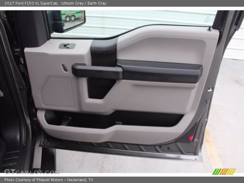 Lithium Gray / Earth Gray 2017 Ford F150 XL SuperCab