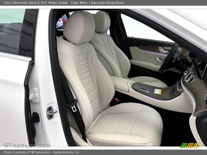  2021 E 450 4Matic Sedan Macchiato Beige/Black Interior