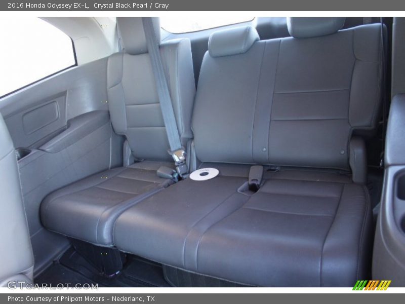 Crystal Black Pearl / Gray 2016 Honda Odyssey EX-L
