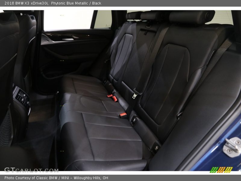 Phytonic Blue Metallic / Black 2018 BMW X3 xDrive30i