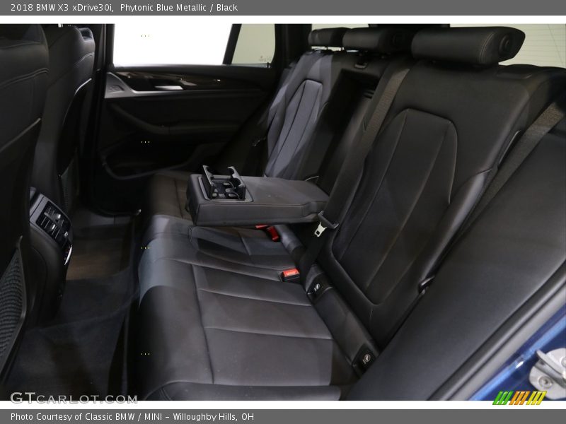 Phytonic Blue Metallic / Black 2018 BMW X3 xDrive30i