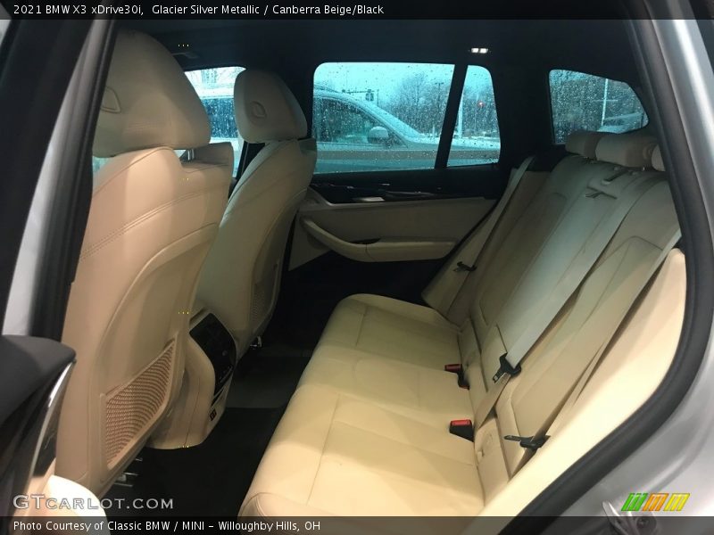 Glacier Silver Metallic / Canberra Beige/Black 2021 BMW X3 xDrive30i