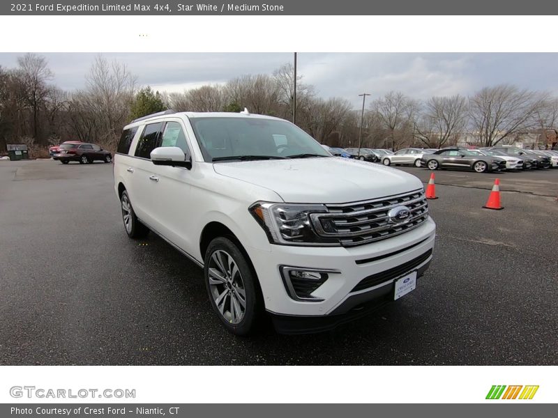 Front 3/4 View of 2021 Expedition Limited Max 4x4