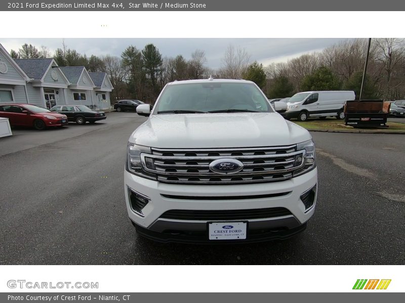 Star White / Medium Stone 2021 Ford Expedition Limited Max 4x4