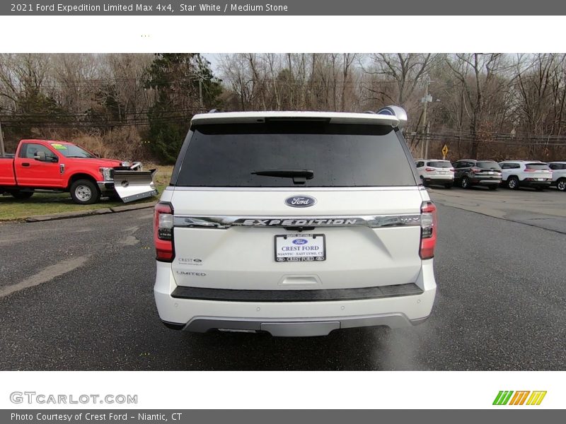 Star White / Medium Stone 2021 Ford Expedition Limited Max 4x4