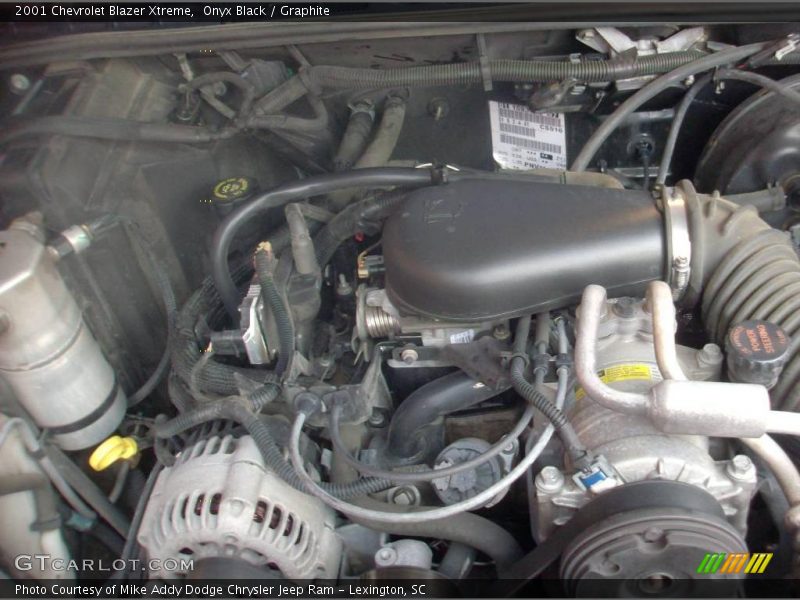 Onyx Black / Graphite 2001 Chevrolet Blazer Xtreme