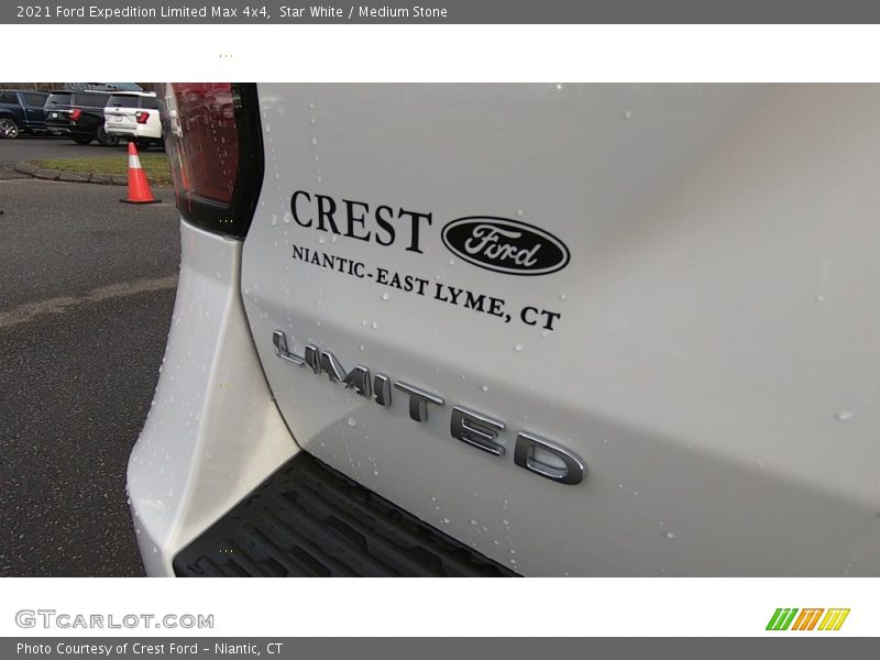 Star White / Medium Stone 2021 Ford Expedition Limited Max 4x4