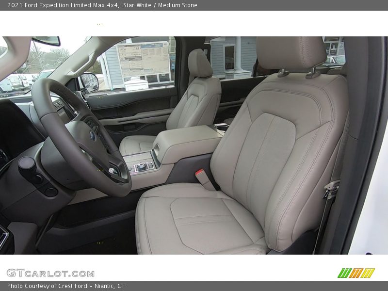 Front Seat of 2021 Expedition Limited Max 4x4
