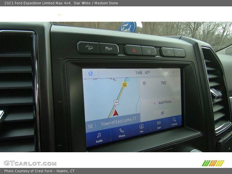 Navigation of 2021 Expedition Limited Max 4x4