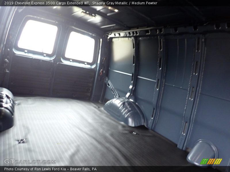 Shadow Gray Metallic / Medium Pewter 2019 Chevrolet Express 3500 Cargo Extended WT