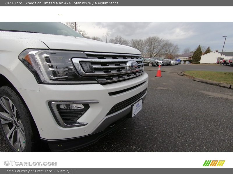 Star White / Medium Stone 2021 Ford Expedition Limited Max 4x4