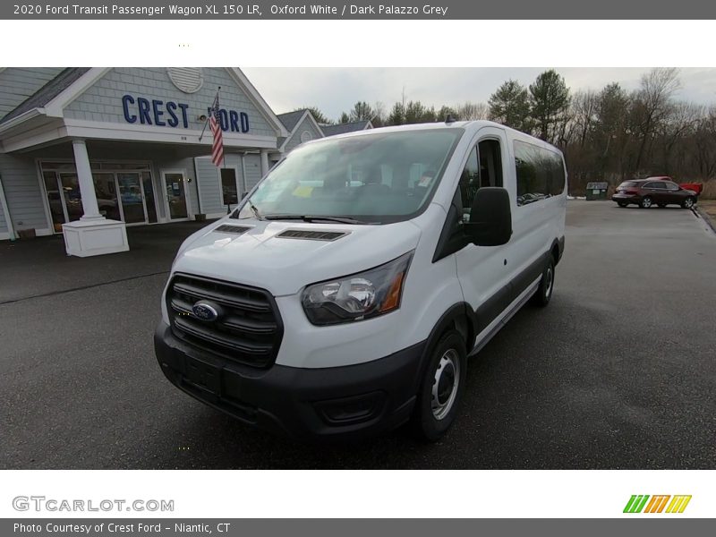 Oxford White / Dark Palazzo Grey 2020 Ford Transit Passenger Wagon XL 150 LR