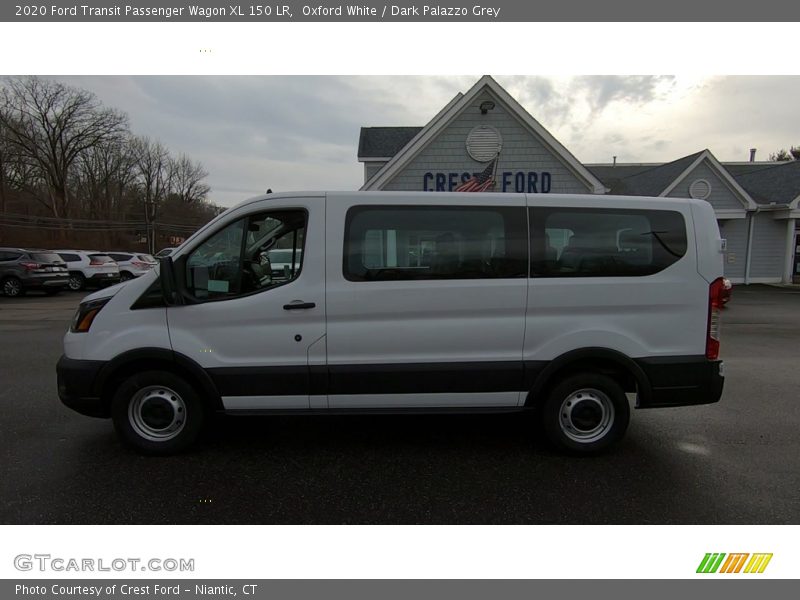 Oxford White / Dark Palazzo Grey 2020 Ford Transit Passenger Wagon XL 150 LR