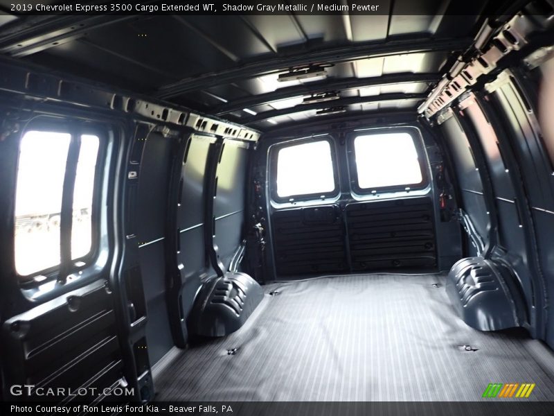 Shadow Gray Metallic / Medium Pewter 2019 Chevrolet Express 3500 Cargo Extended WT
