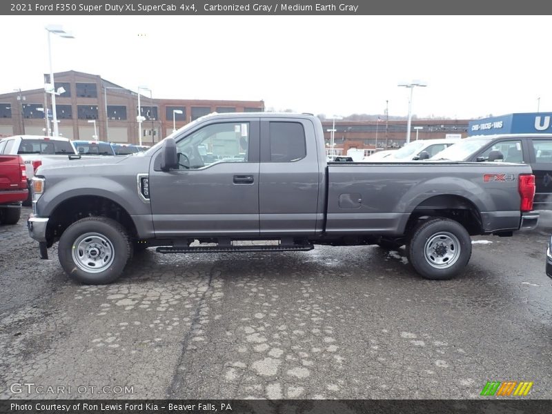  2021 F350 Super Duty XL SuperCab 4x4 Carbonized Gray
