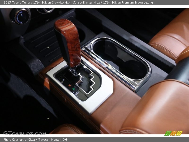 Sunset Bronze Mica / 1794 Edition Premium Brown Leather 2015 Toyota Tundra 1794 Edition CrewMax 4x4