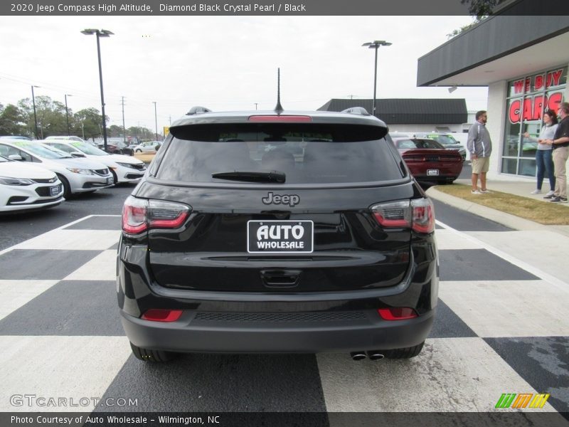 Diamond Black Crystal Pearl / Black 2020 Jeep Compass High Altitude