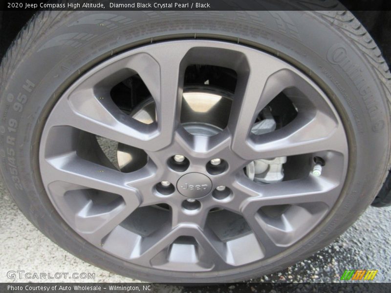 Diamond Black Crystal Pearl / Black 2020 Jeep Compass High Altitude