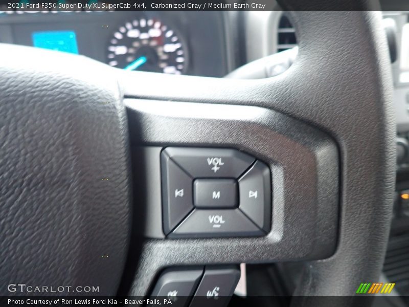 Carbonized Gray / Medium Earth Gray 2021 Ford F350 Super Duty XL SuperCab 4x4