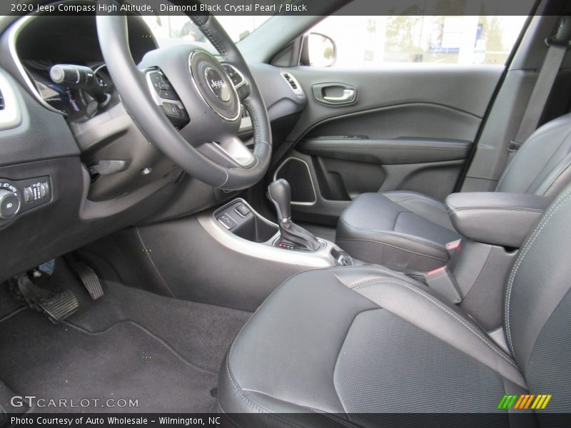 Diamond Black Crystal Pearl / Black 2020 Jeep Compass High Altitude