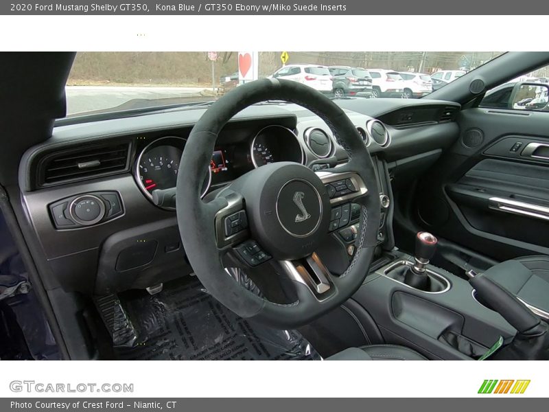 Front Seat of 2020 Mustang Shelby GT350