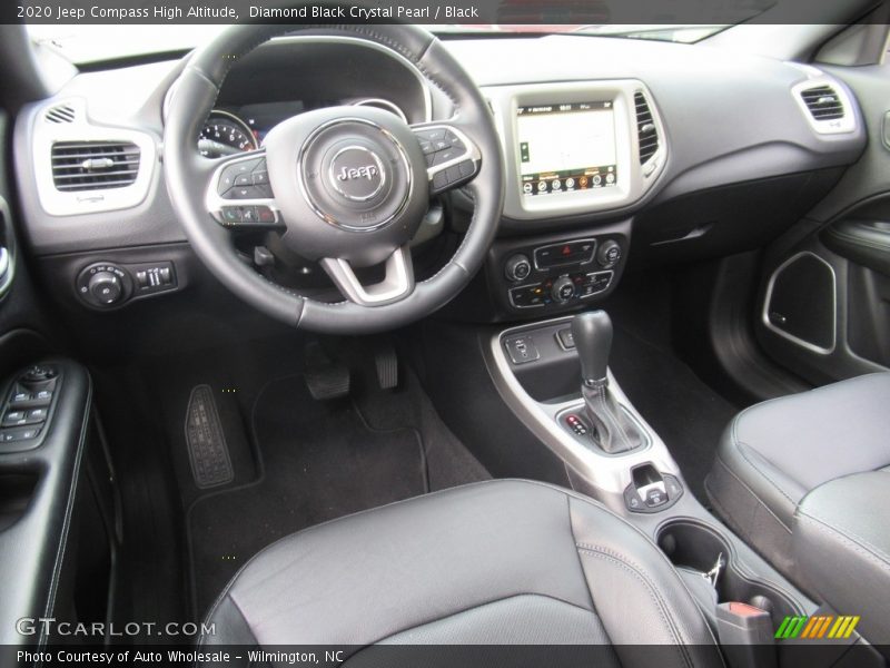 Diamond Black Crystal Pearl / Black 2020 Jeep Compass High Altitude