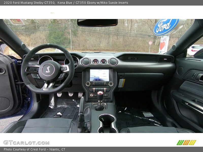 Dashboard of 2020 Mustang Shelby GT350