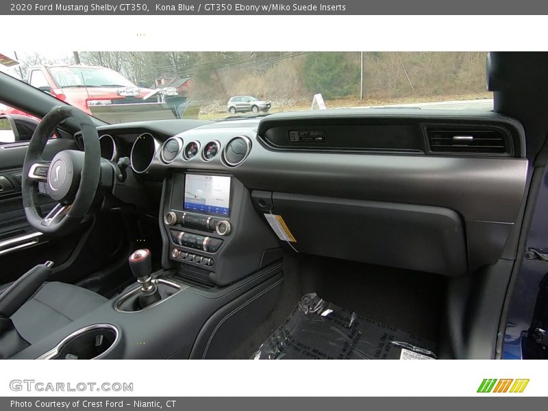 Dashboard of 2020 Mustang Shelby GT350