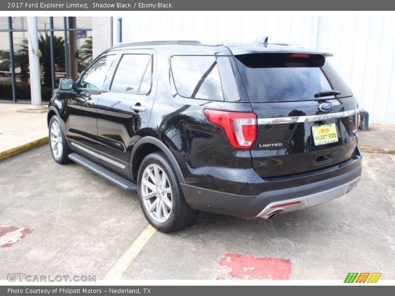Shadow Black / Ebony Black 2017 Ford Explorer Limited