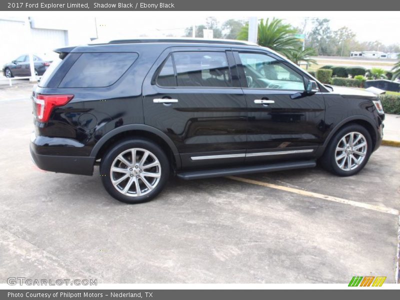 Shadow Black / Ebony Black 2017 Ford Explorer Limited