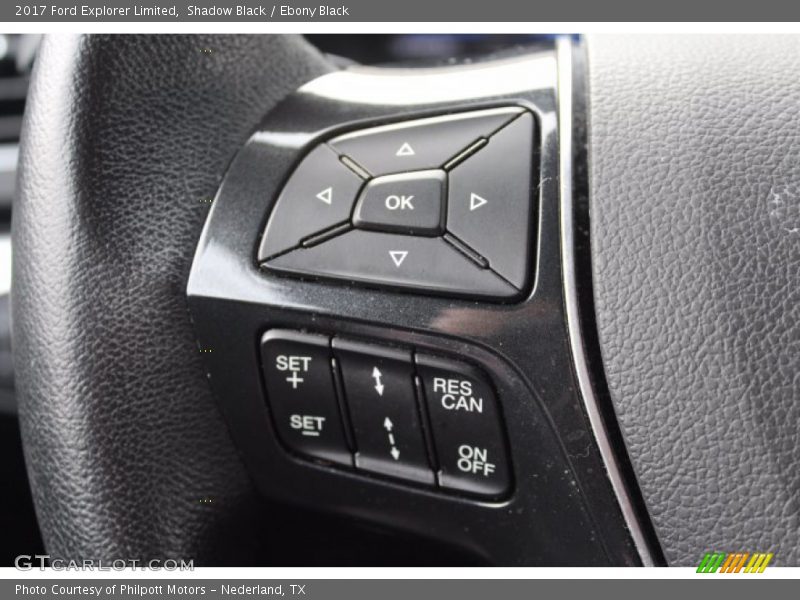 Shadow Black / Ebony Black 2017 Ford Explorer Limited