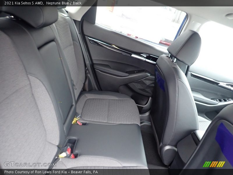 Neptune Blue / Black 2021 Kia Seltos S AWD