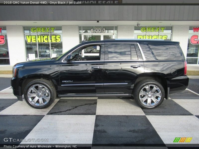Onyx Black / Jet Black 2018 GMC Yukon Denali 4WD