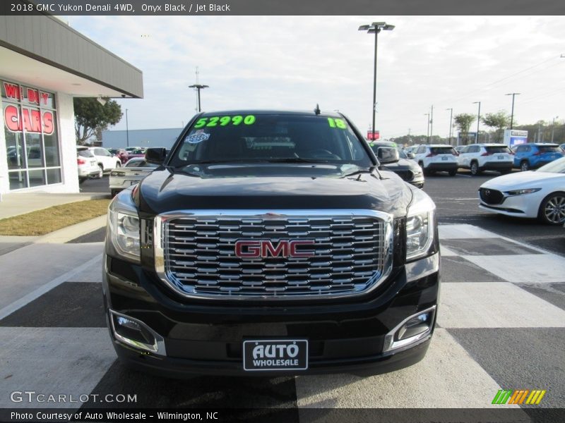 Onyx Black / Jet Black 2018 GMC Yukon Denali 4WD