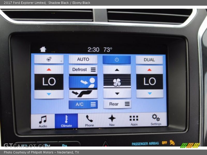 Shadow Black / Ebony Black 2017 Ford Explorer Limited