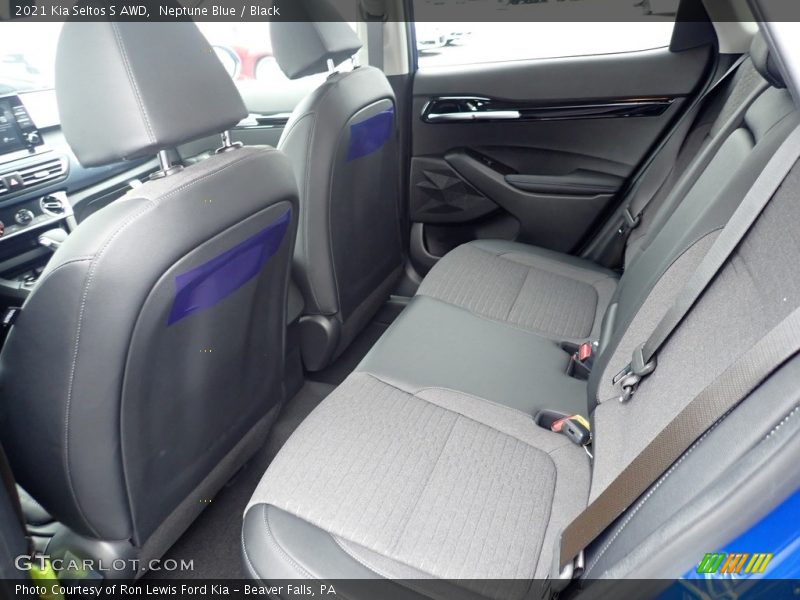 Neptune Blue / Black 2021 Kia Seltos S AWD